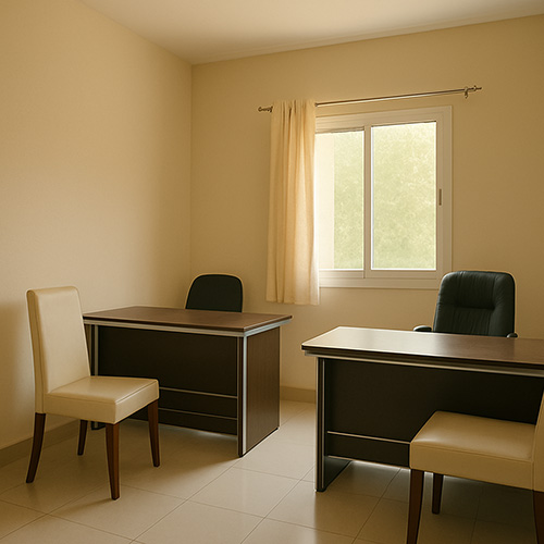 Office interior at Huwaidi Building, Naif Deira