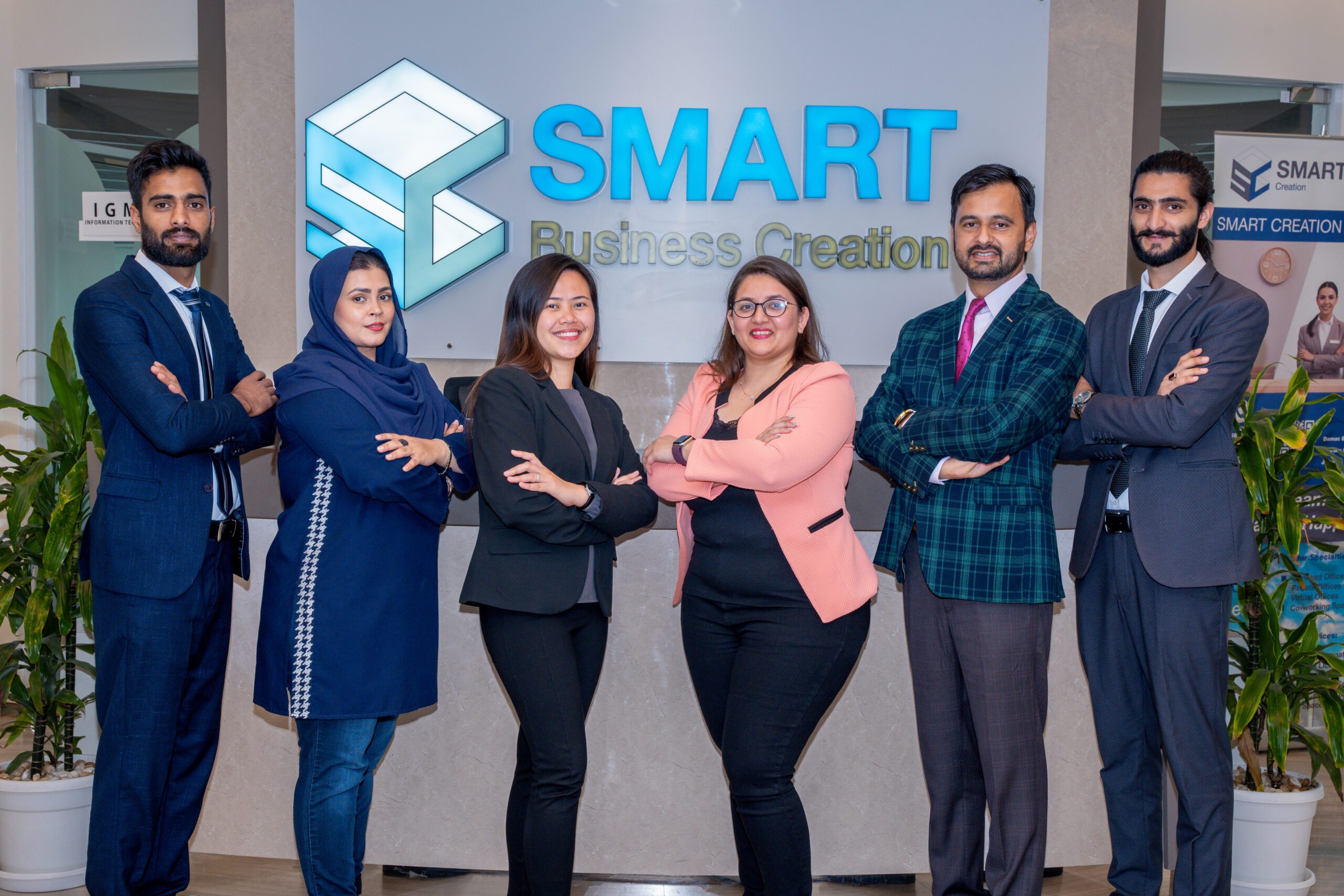 Smart business creation team